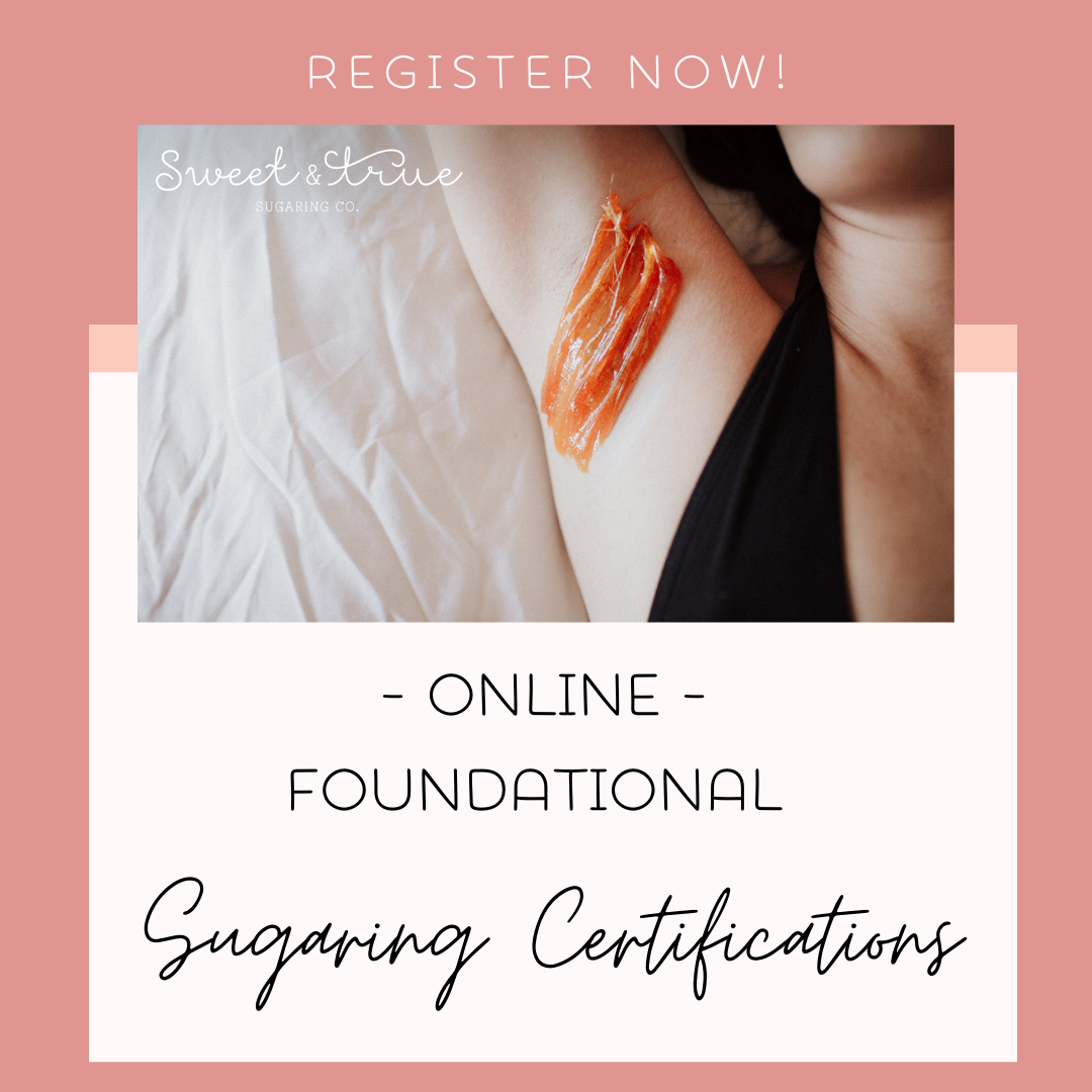 Online Foundational Sugaring Certificate Course - $475